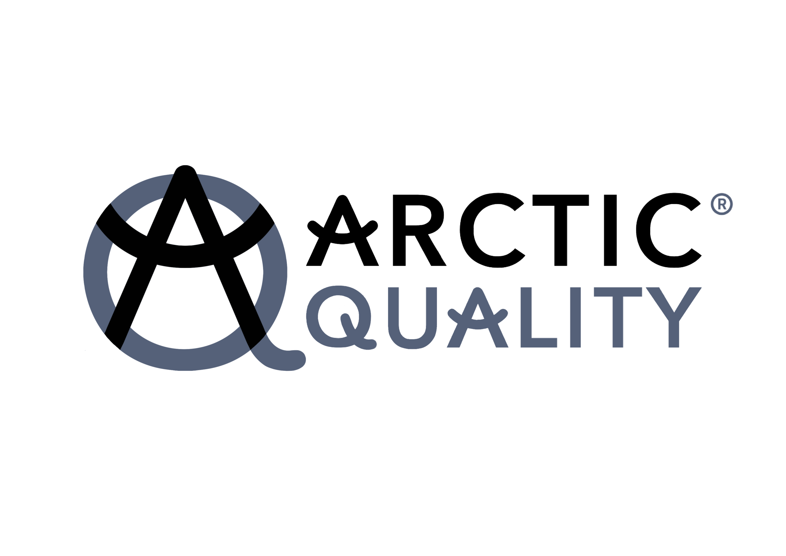 Arctic_Quality_Logo_Stort_Format_Dyp_Blå_R